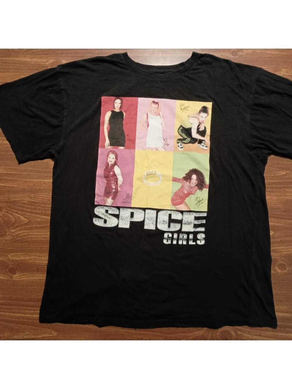 Spice Girls T-shirt - Large/XL // Retro 90s Music Icon Group Tee Shirt